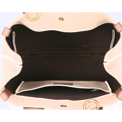 Chloe クロエ 美品 キャンバス Carry スモール 2WAY トートバッグ