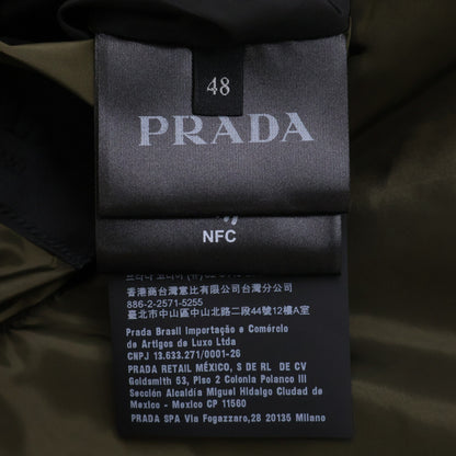 PRADA プラダ 【美品/国内正規/25年製】SGB224 トライアングルロゴプレート リバーシブル フーディジャケット ジャケット