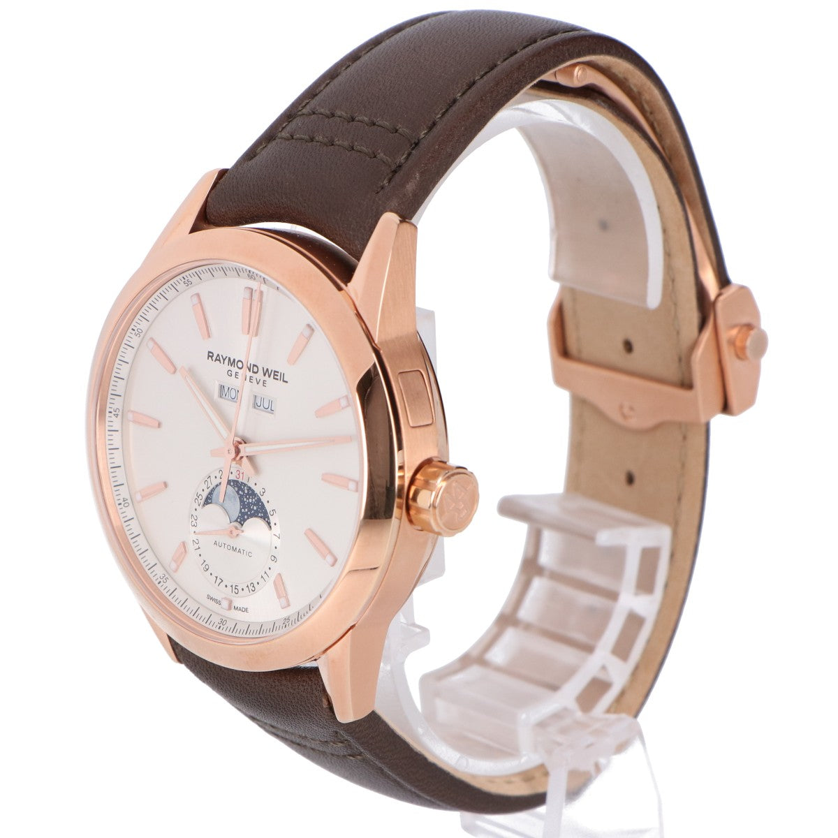 RAYMOND WEIL レイモンド ウェイル 新品同様 2766-PC5-64001 ムーンフェイズ フリーランサー コンプリートカレンダー 自動巻き 腕時計