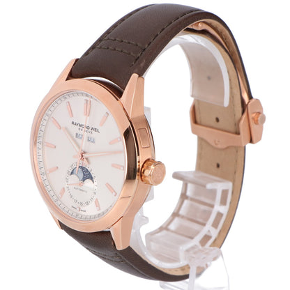 RAYMOND WEIL レイモンド ウェイル 新品同様 2766-PC5-64001 ムーンフェイズ フリーランサー コンプリートカレンダー 自動巻き 腕時計
