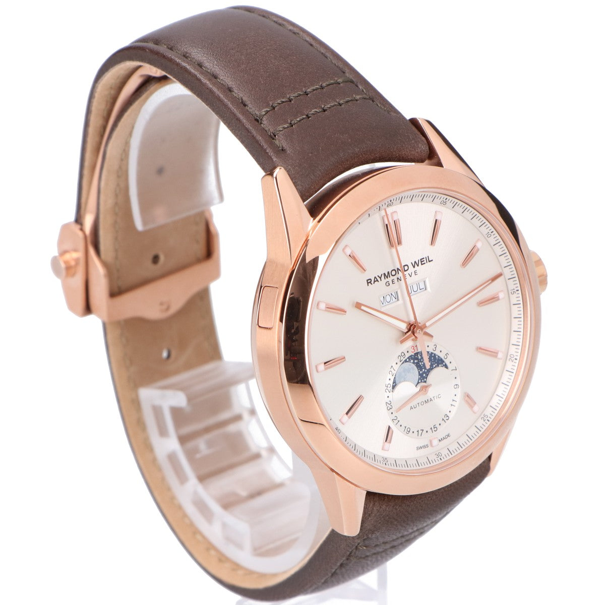 RAYMOND WEIL レイモンド ウェイル 新品同様 2766-PC5-64001 ムーンフェイズ フリーランサー コンプリートカレンダー 自動巻き 腕時計
