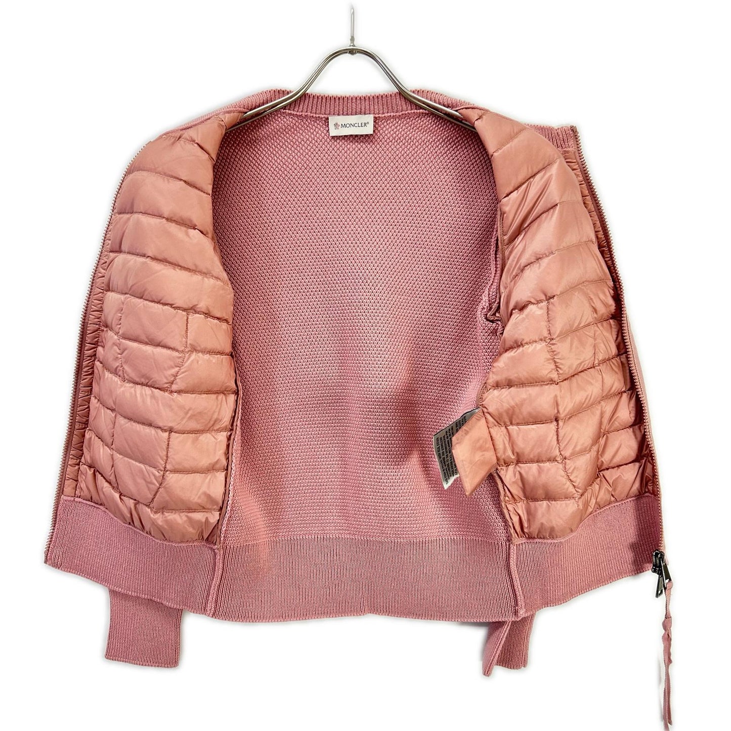 MONCLER Moncler 2017 pink MAGLONE TRICOT ALLA COREANA top