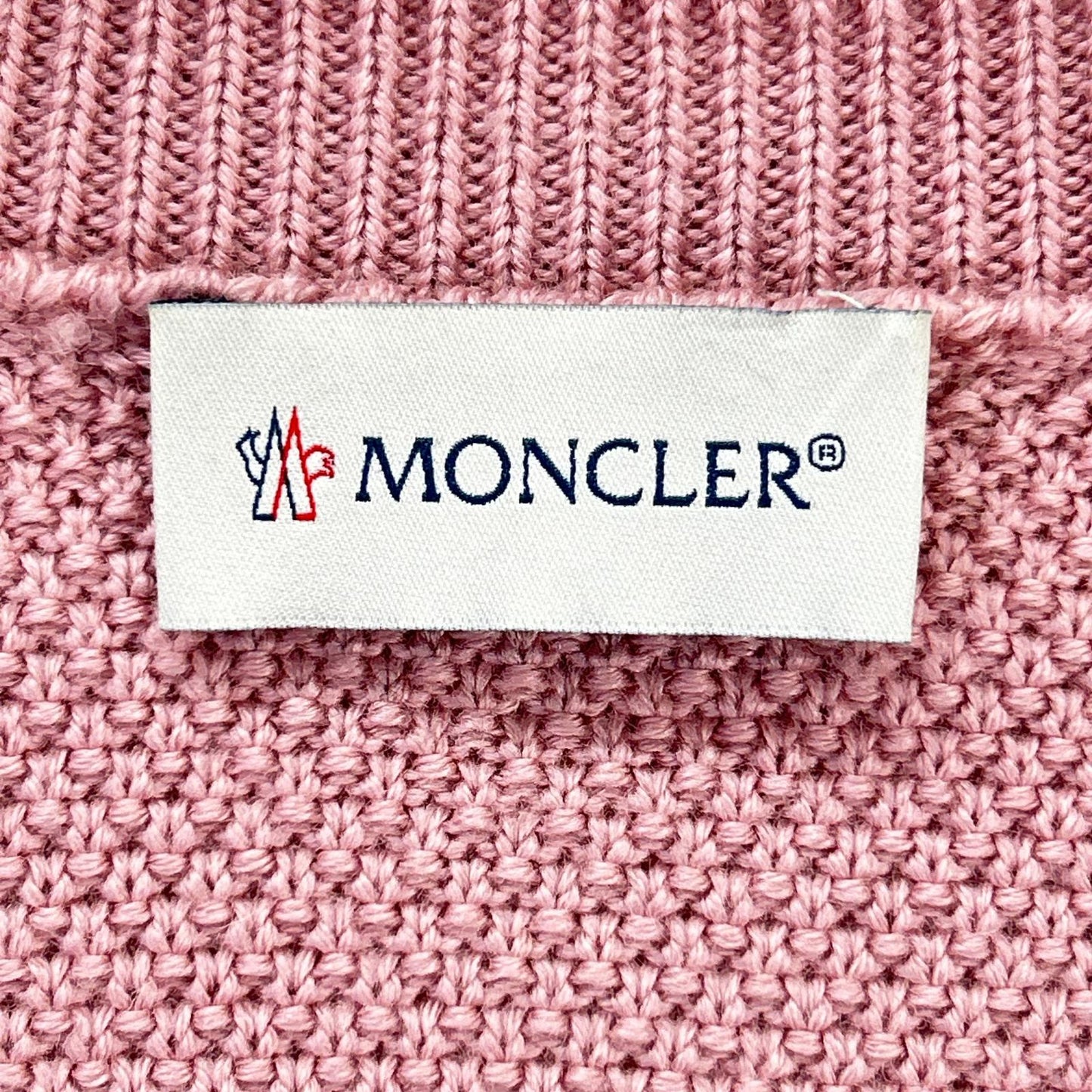 MONCLER Moncler 2017 pink MAGLONE TRICOT ALLA COREANA top