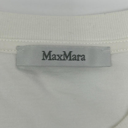 Max Mara マックスマーラ 19460313 ホワイト UNO DUE TRE Tシャツ トップス
