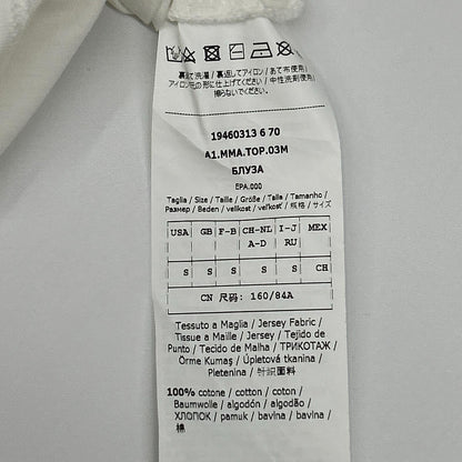 Max Mara マックスマーラ 19460313 ホワイト UNO DUE TRE Tシャツ トップス