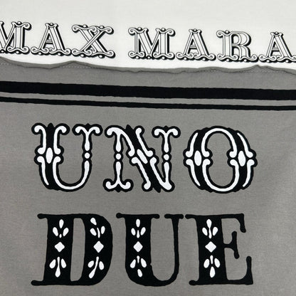Max Mara マックスマーラ 19460313 ホワイト UNO DUE TRE Tシャツ トップス