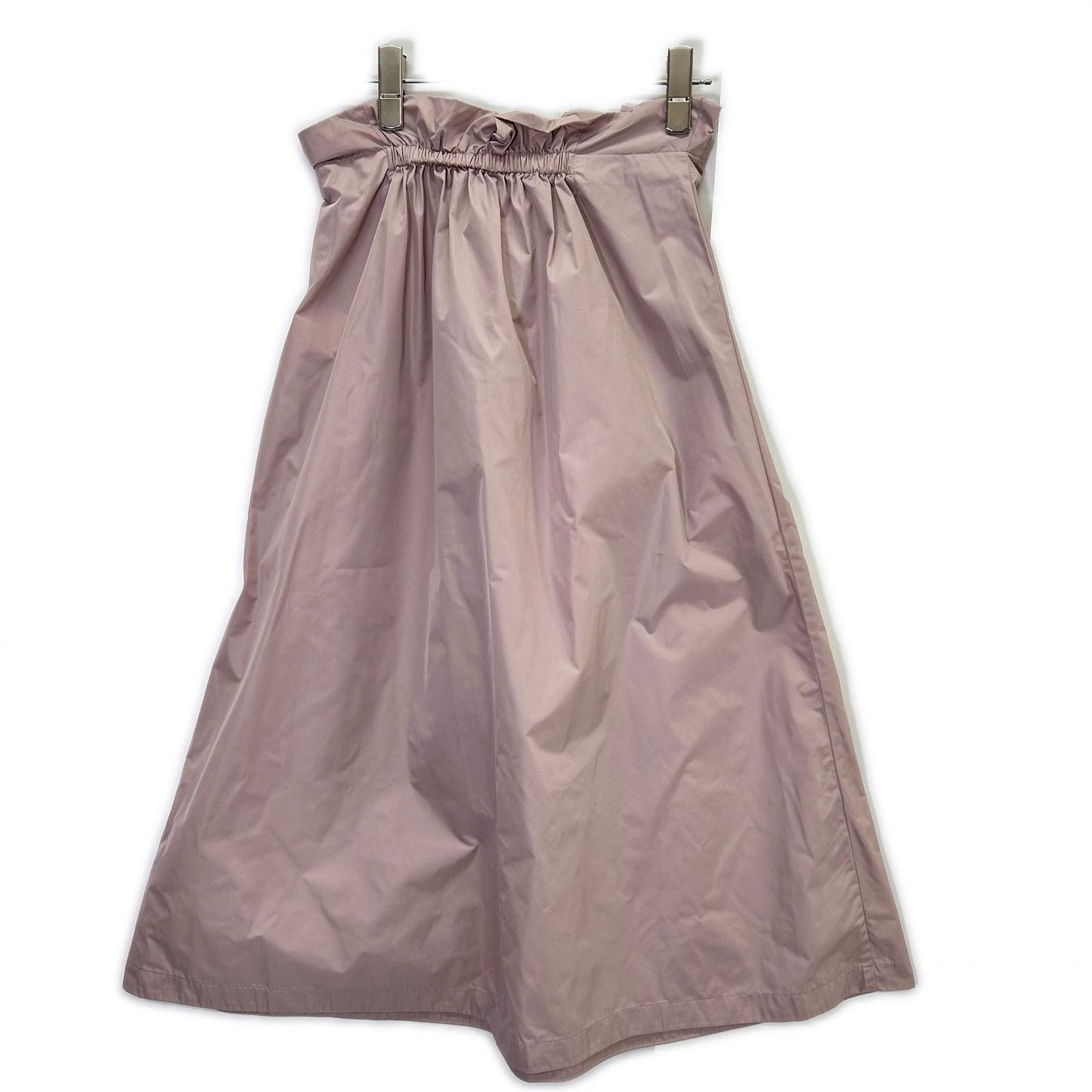 theory luxe セオリーリュクス 03-2107320 ピンク ナイロン フレアスカート スカート
