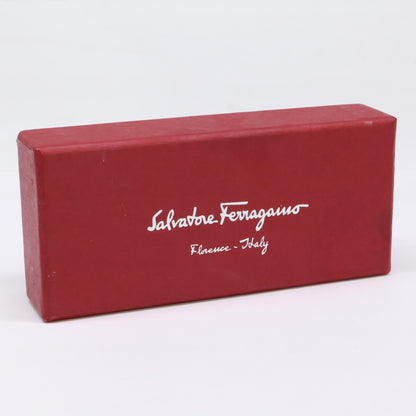 SalvatoreFerragamo サルバトーレフェラガモ ブラッククリスタル ヴァラリボン バレッタ ヘアアクセサリー