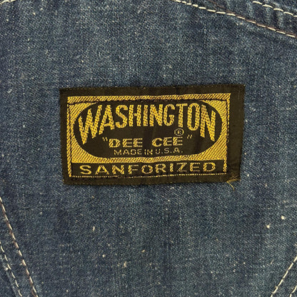 WASHINGTON DEE CEE ワシントンディーシー ブルー系 デニム オーバーオール オーバーオール オールインワン
