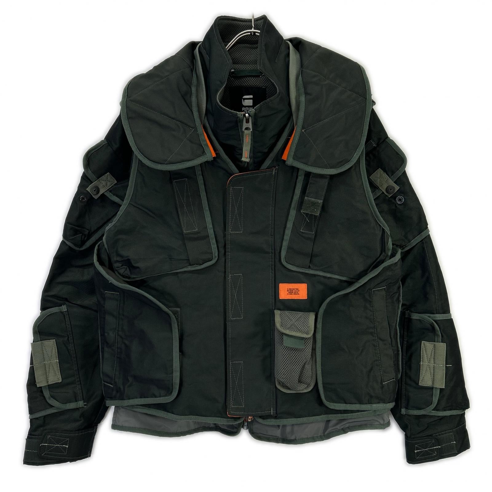 G-STAR RAW ジースターロゥ E COMBAT JACKET 2 in 1 コンバットジャケット ジャケット
