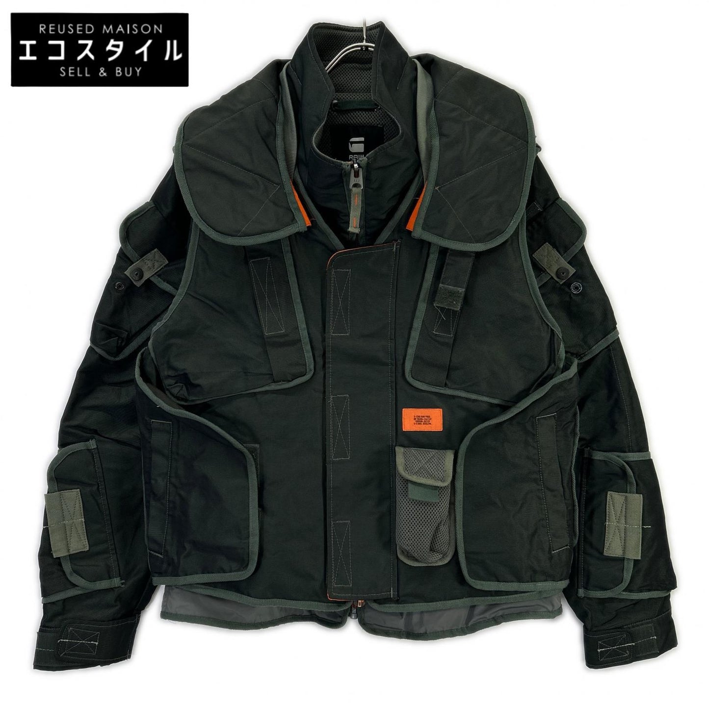 G-STAR RAW ジースターロゥ E COMBAT JACKET 2 in 1 コンバットジャケット ジャケット