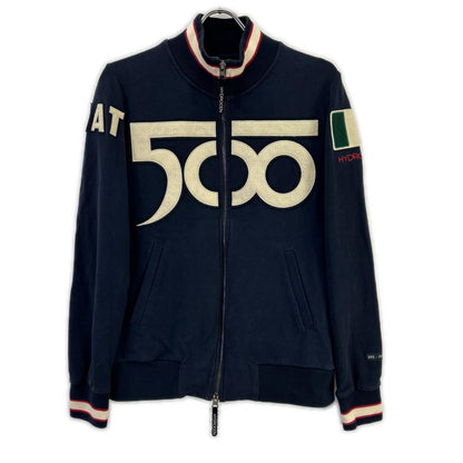 HYDROGEN ハイドロゲン ネイビー フィアット500 ダブルジップトラックジャケット ジャケット