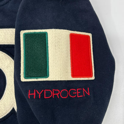 HYDROGEN ハイドロゲン ネイビー フィアット500 ダブルジップトラックジャケット ジャケット