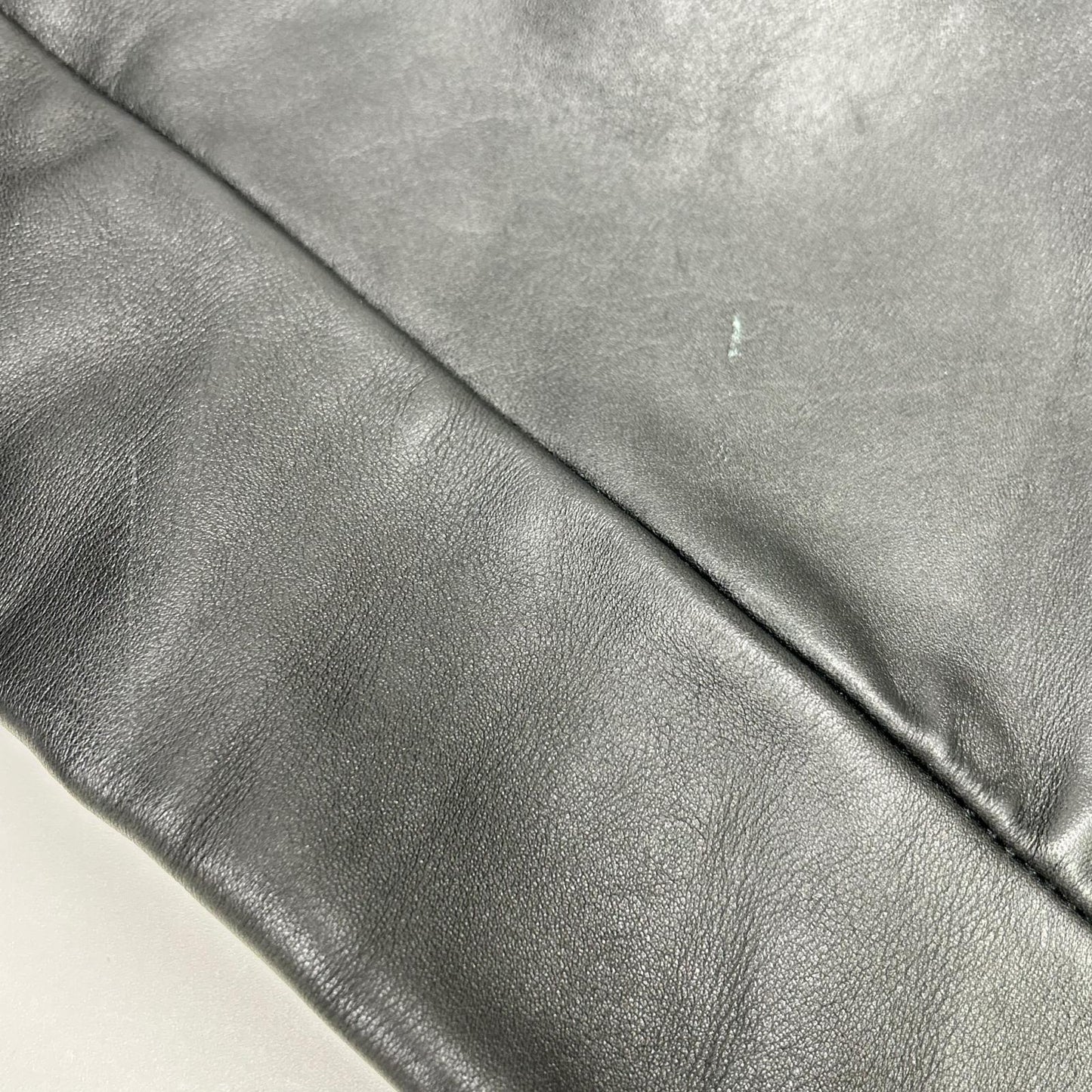 schott ショット ブラック レザーパンツ ボトムス