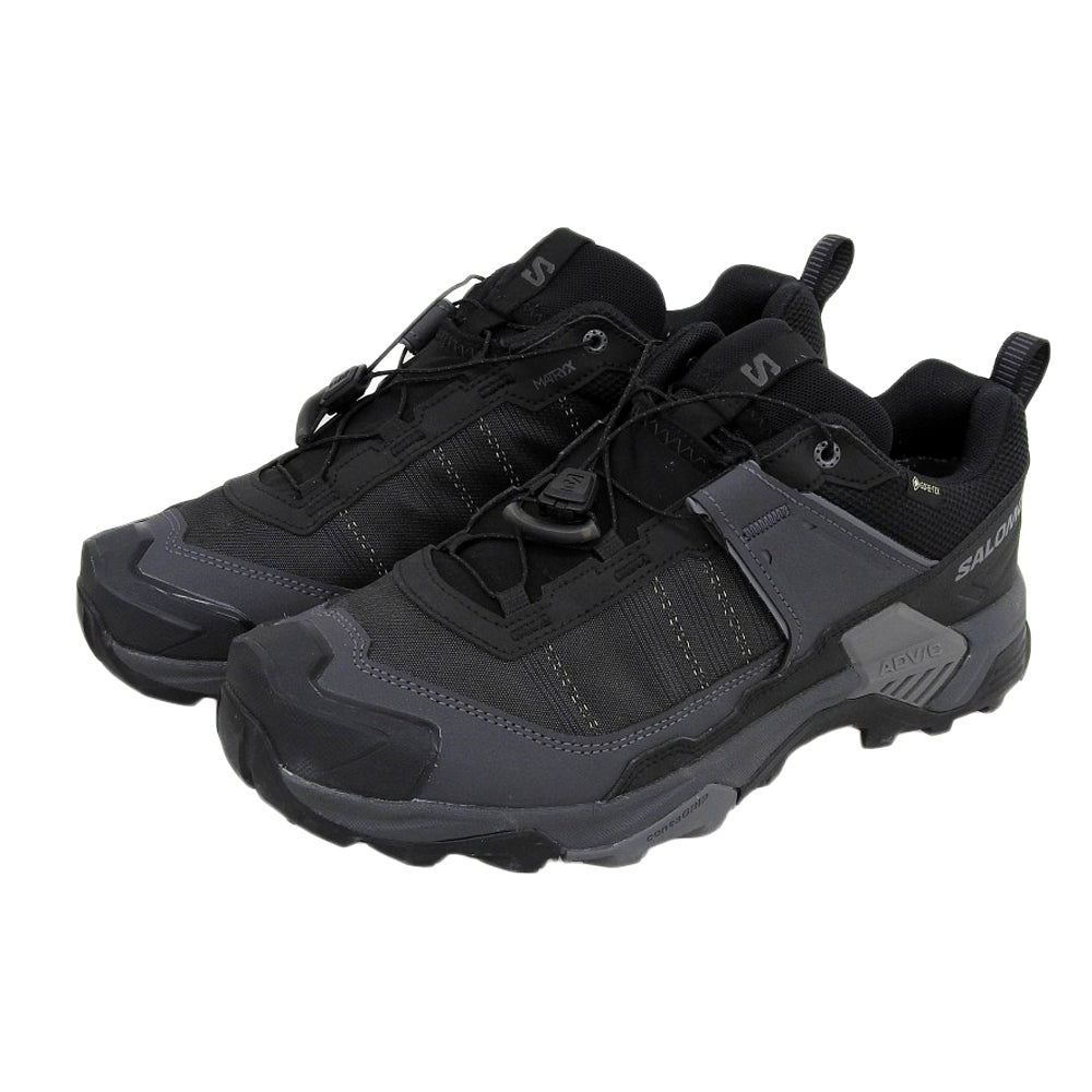 SALOMON サロモン X Ultra 5 ワイド ゴアテックス ハイキングシューズ メンズ Black Asphalt Castlerock ブラック 27cm 477274 シューズ