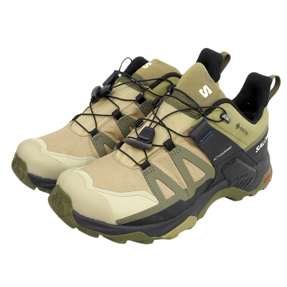 SALOMON サロモン X Ultra 4 ゴアテックス スニーカー シューズ メンズ Slate Green Olive Night Black カーキ 27cm 474529 シューズ