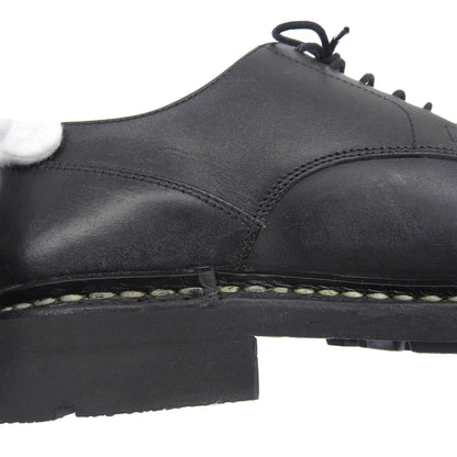 Paraboot パラブーツ 美品 シャンボード Uチップ レザー シューズ レディース ブラック 6 105273 シューズ