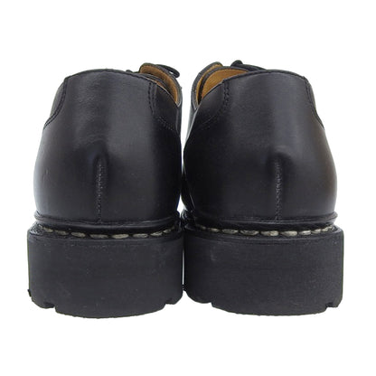 Paraboot パラブーツ 美品 シャンボード Uチップ レザー シューズ レディース ブラック 6 105273 シューズ