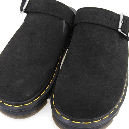 Dr.Martens ドクターマーチン ZEBZAG スエード スリングバック ミュール レディース ブラック 5 シューズ