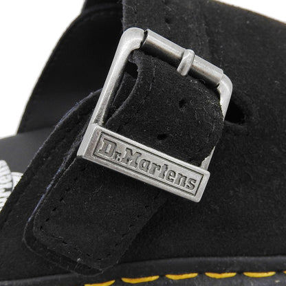 Dr.Martens ドクターマーチン ZEBZAG スエード スリングバック ミュール レディース ブラック 5 シューズ