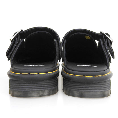 Dr.Martens ドクターマーチン ZEBZAG スエード スリングバック ミュール レディース ブラック 5 シューズ