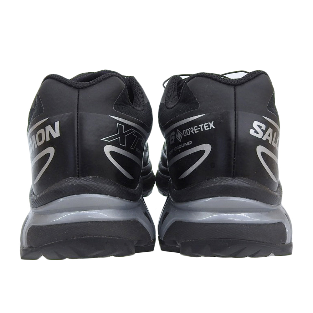 SALOMON サロモン 美品 XT-6 GTX ゴアテックス ローカットスニーカー シューズ メンズ ブラック 26.5cm 474506 シューズ