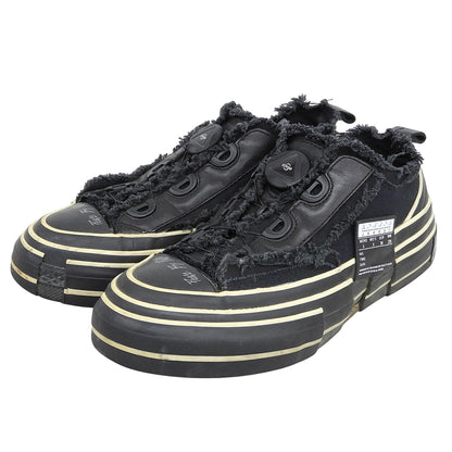 yohjiyamamoto ヨウジヤマモト レイヤード ローカットスニーカー シューズ レディース ブラック 23.5cm 20SS シューズ