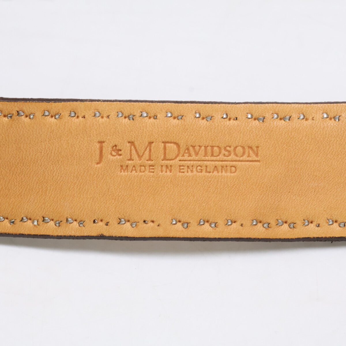 J&MDavidson ジェイアンドエムデヴィッドソン サイドスタッズ レザー ベルト