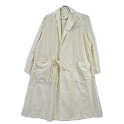 Y's ワイズ 2019SS ホワイト コットン ロング シャツコート コート