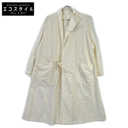 Y's ワイズ 2019SS ホワイト コットン ロング シャツコート コート