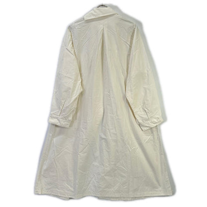 Y's ワイズ 2019SS ホワイト コットン ロング シャツコート コート