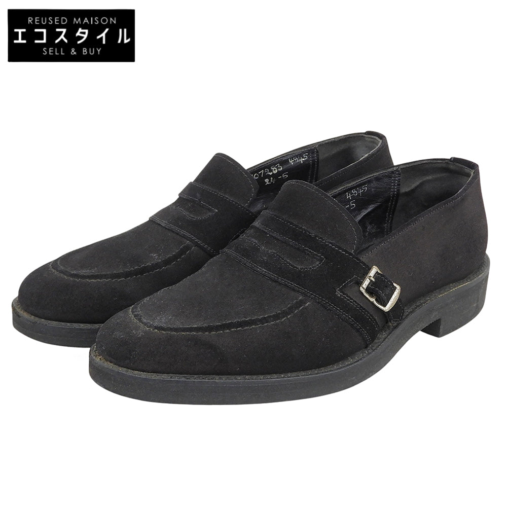 COMMEdesGARCONS HOMME PLUS コムデギャルソンオムプリュス スエード ローファー シューズ メンズ ブラック 24.5cm シューズ