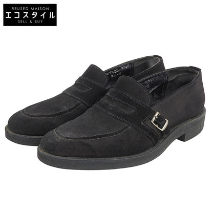 COMMEdesGARCONS HOMME PLUS コムデギャルソンオムプリュス スエード ローファー シューズ メンズ ブラック 24.5cm シューズ