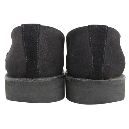 COMMEdesGARCONS HOMME PLUS コムデギャルソンオムプリュス スエード ローファー シューズ メンズ ブラック 24.5cm シューズ