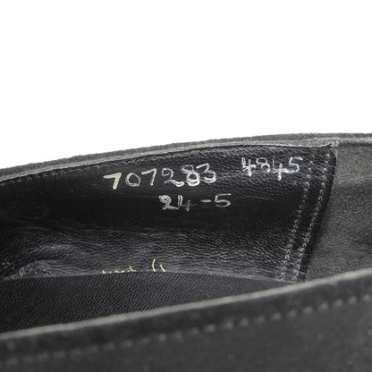 COMMEdesGARCONS HOMME PLUS コムデギャルソンオムプリュス スエード ローファー シューズ メンズ ブラック 24.5cm シューズ
