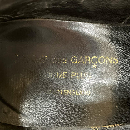 COMMEdesGARCONS HOMME PLUS コムデギャルソンオムプリュス スエード ローファー シューズ メンズ ブラック 24.5cm シューズ