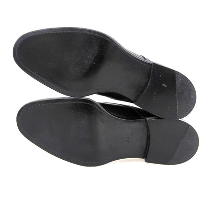 COMMEdesGARCONS HOMME PLUS コムデギャルソンオムプリュス プレーントゥ レザー シューズ メンズ ブラック 24 シューズ