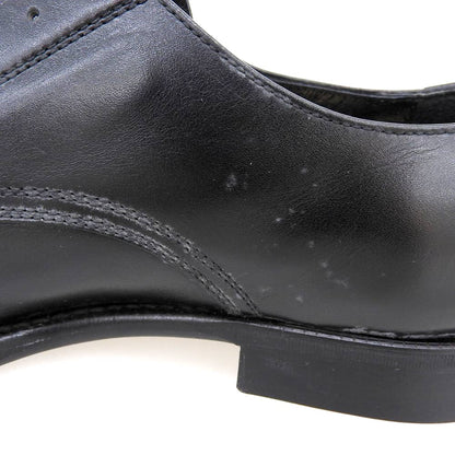 COMMEdesGARCONS HOMME PLUS コムデギャルソンオムプリュス プレーントゥ レザー シューズ メンズ ブラック 24 シューズ