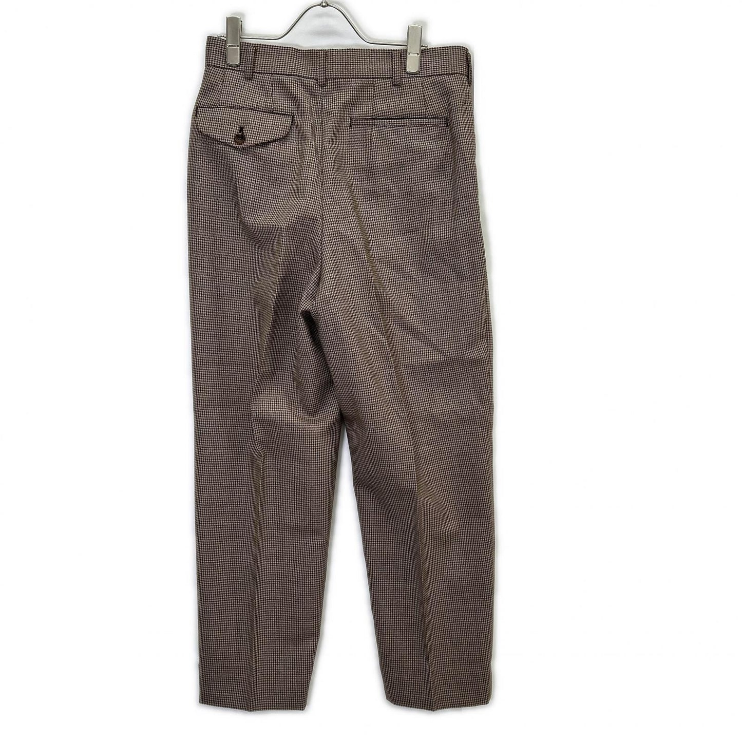 COMMEdesGARCONS HOMME PLUS コムデギャルソンオムプリュス AD1991　90ｓ　PJ-0503S ブラウン ハウンドトゥース ウール セットアップ スーツ スーツ セットアップ