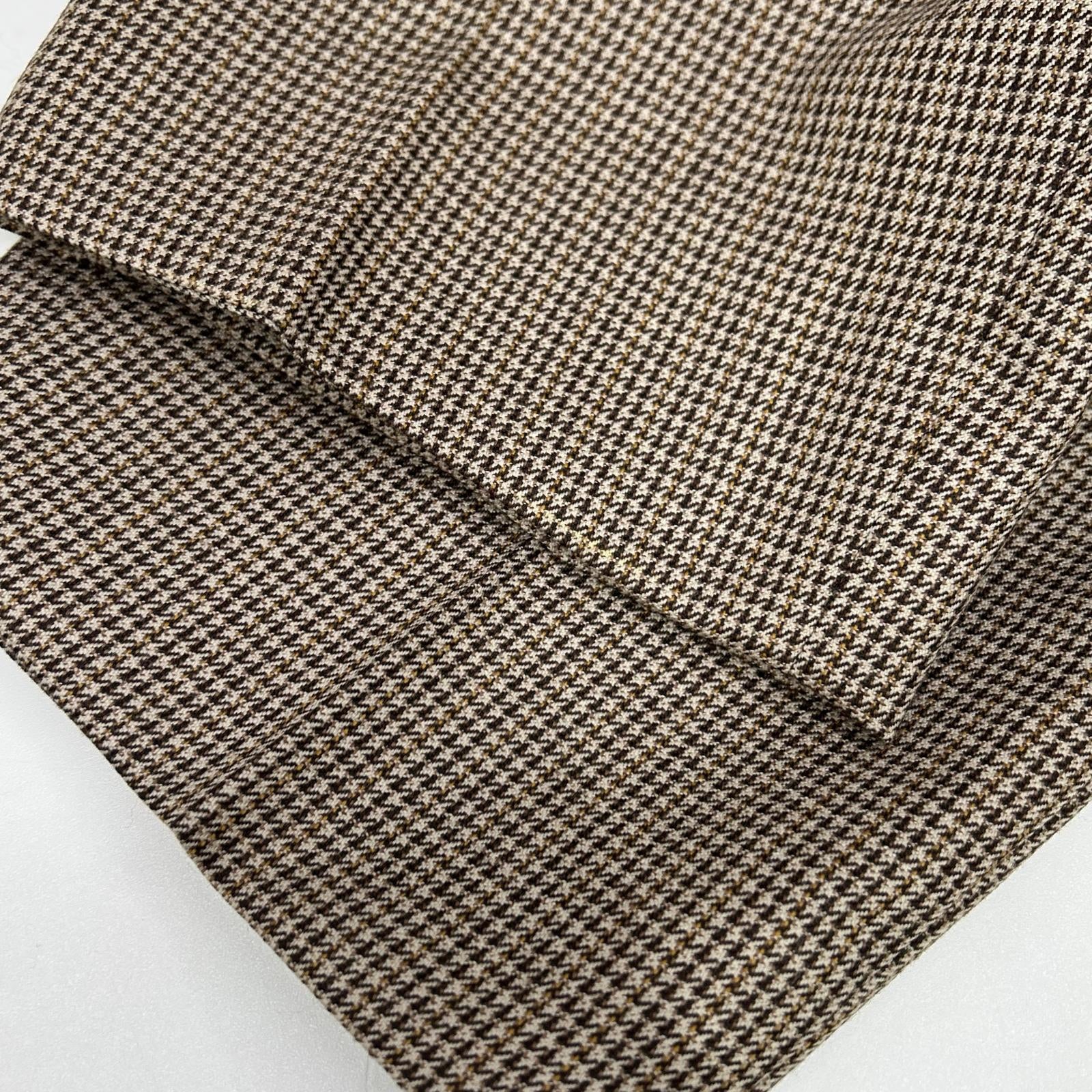 COMMEdesGARCONS HOMME PLUS コムデギャルソンオムプリュス AD1991　90ｓ　PJ-0503S ブラウン ハウンドトゥース ウール セットアップ スーツ スーツ セットアップ