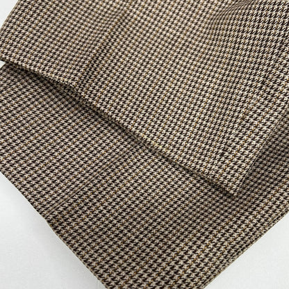 COMMEdesGARCONS HOMME PLUS コムデギャルソンオムプリュス AD1991　90ｓ　PJ-0503S ブラウン ハウンドトゥース ウール セットアップ スーツ スーツ セットアップ
