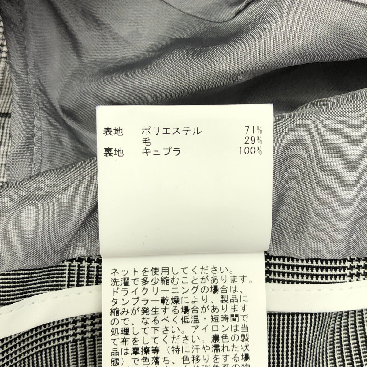 ANAYI アナイ 26年製 グレンチェックテーラードダブルジャケット トップス