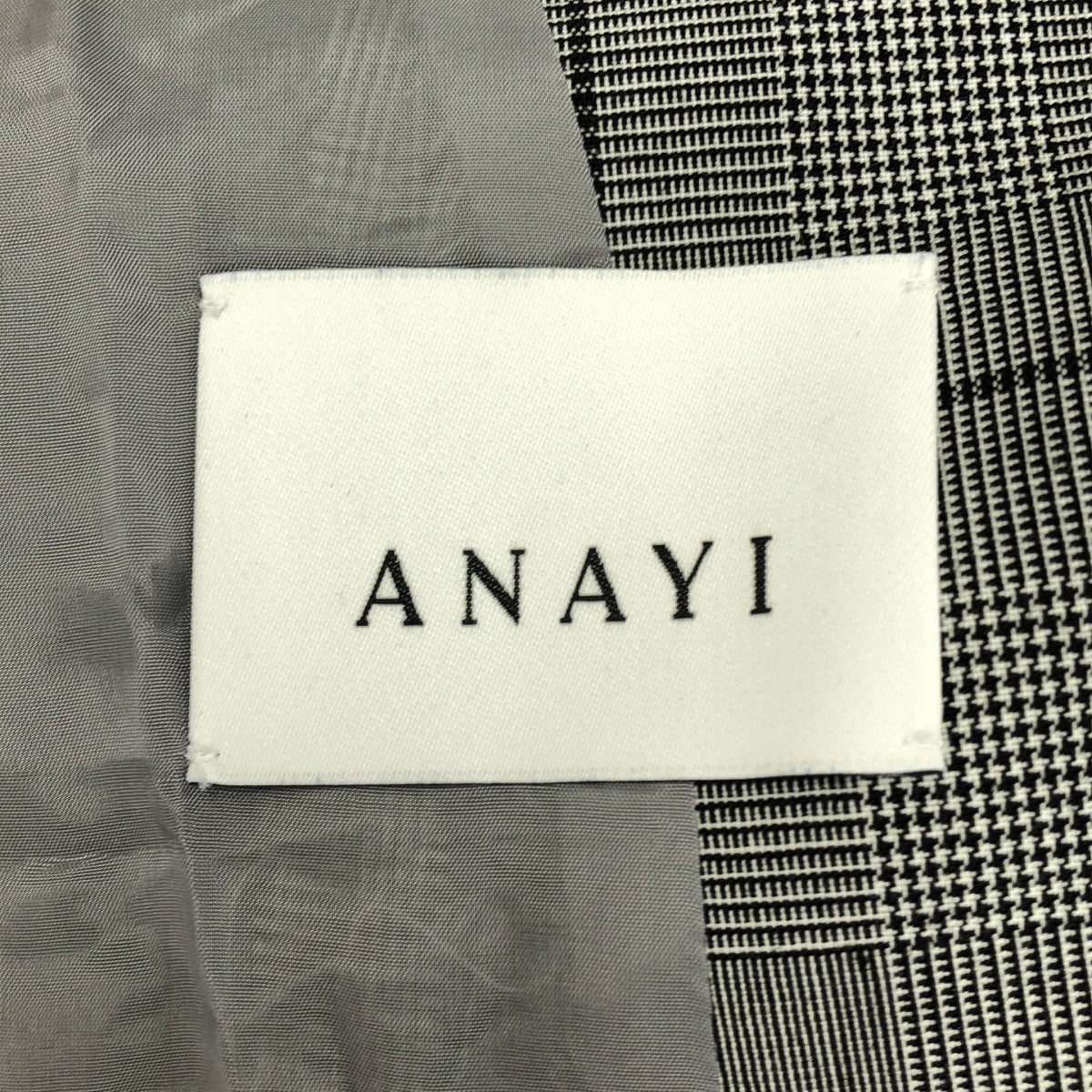 ANAYI Anayi Made in 2026 glen-check tailored double-breasted jacket tops