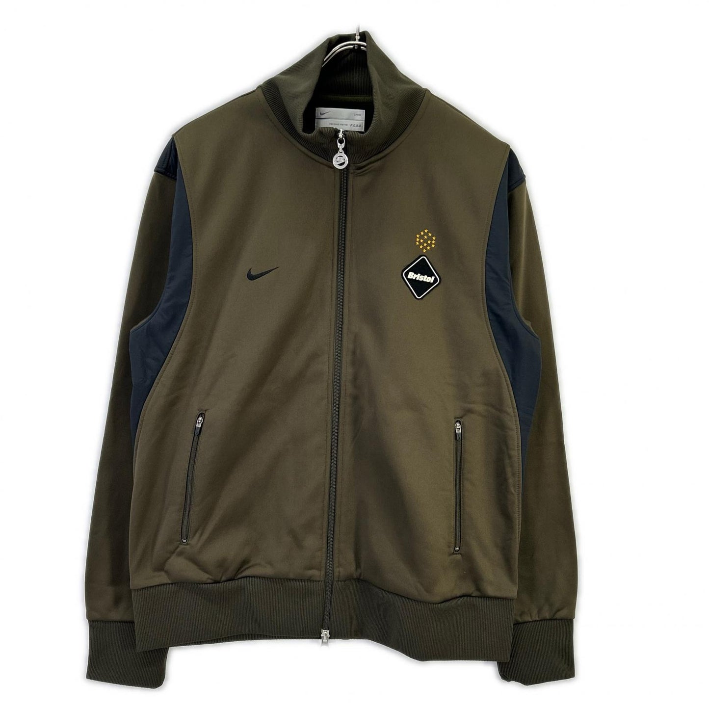 F.C.Real Bristol エフシーリアルブリストル ×NIKE F60408BRV カーキ トラックジャケット ジャケット