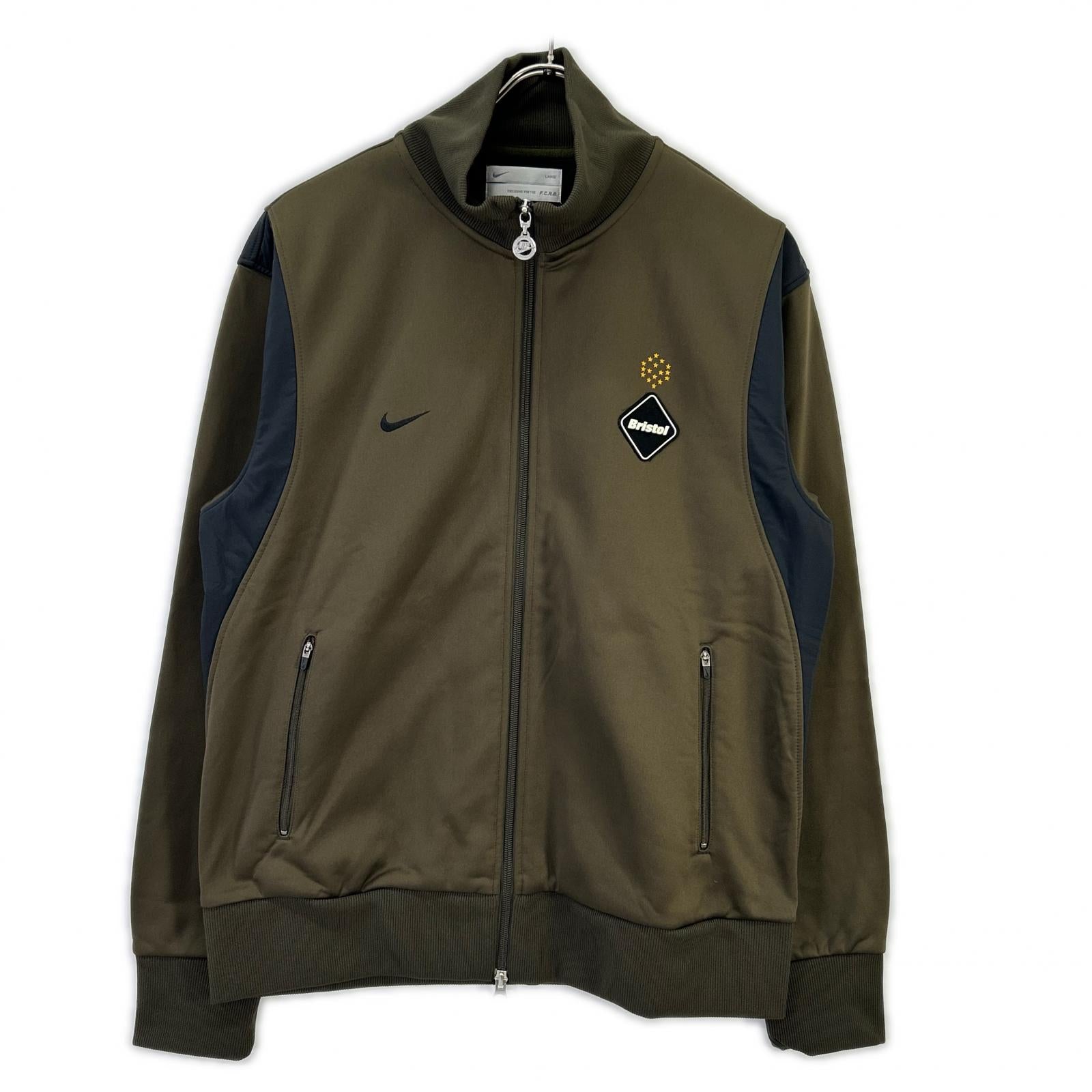 F.C.Real Bristol エフシーリアルブリストル ×NIKE F60408BRV カーキ トラックジャケット ジャケット