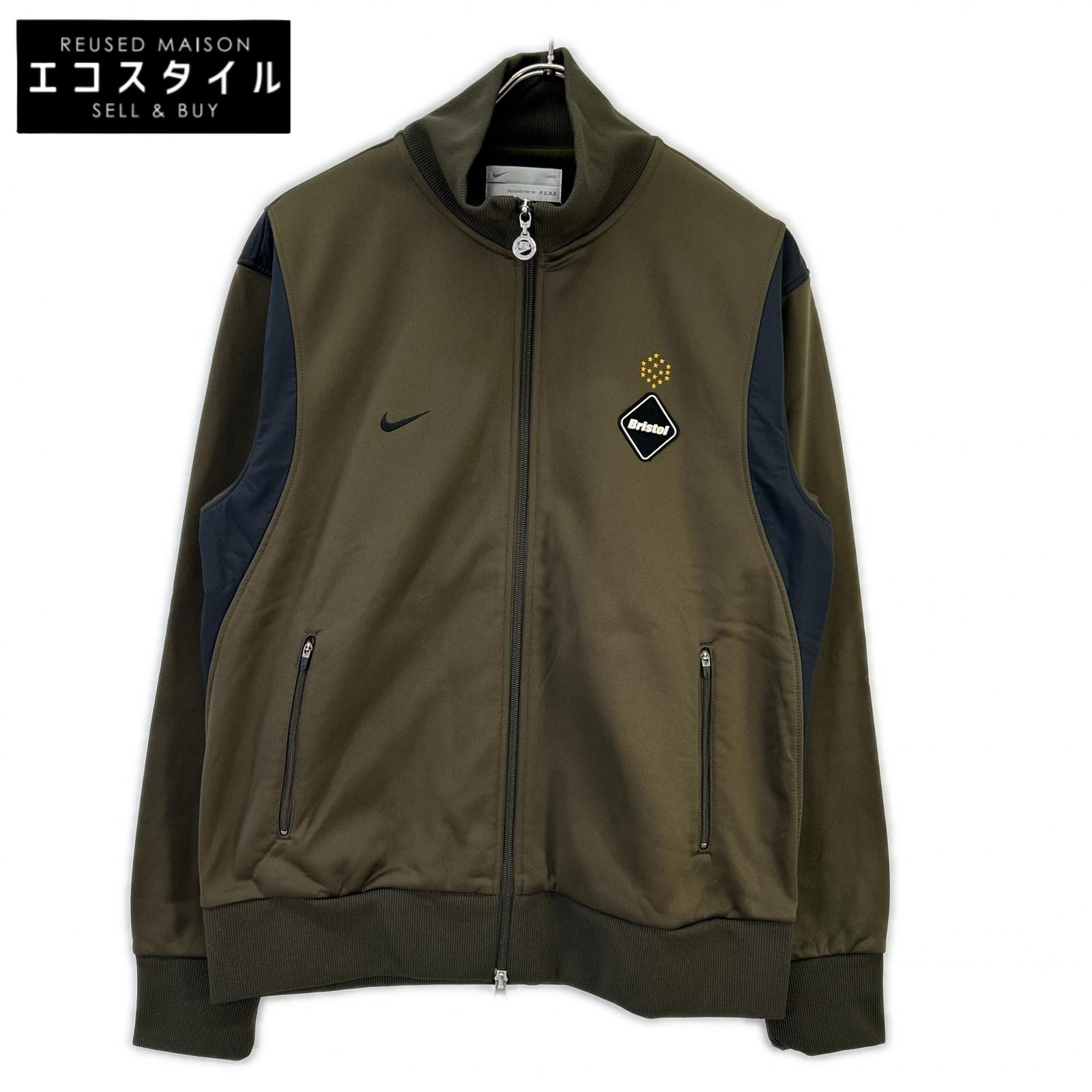 F.C.Real Bristol エフシーリアルブリストル ×NIKE F60408BRV カーキ トラックジャケット ジャケット