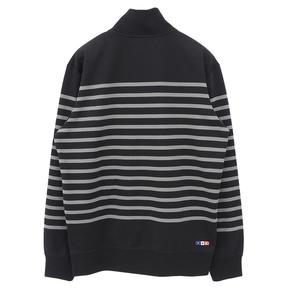NIKE ナイキ ×F.C.Real Bristol　美品 ボーダー トラックジャケット メンズ ブラック M ジャケット