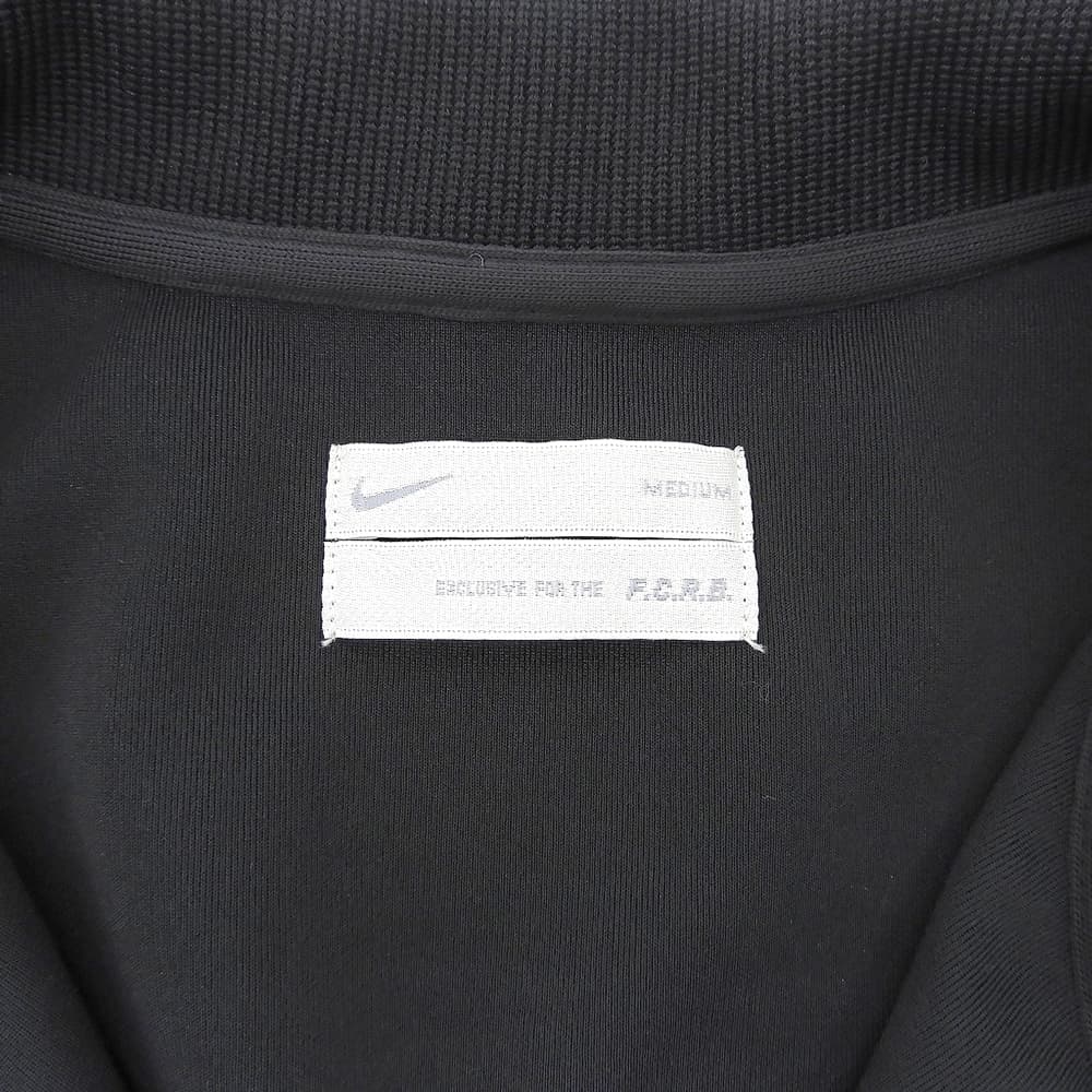 NIKE ナイキ ×F.C.Real Bristol　美品 ボーダー トラックジャケット メンズ ブラック M ジャケット