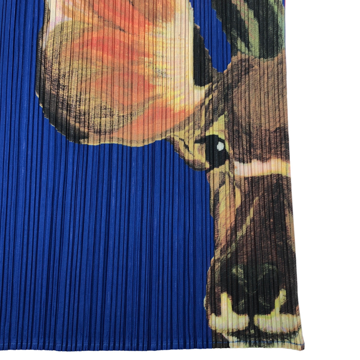 PLEATS PLEASE Pleats Please PP51-JK771 Blue Flamingo Sleeveless Top Top