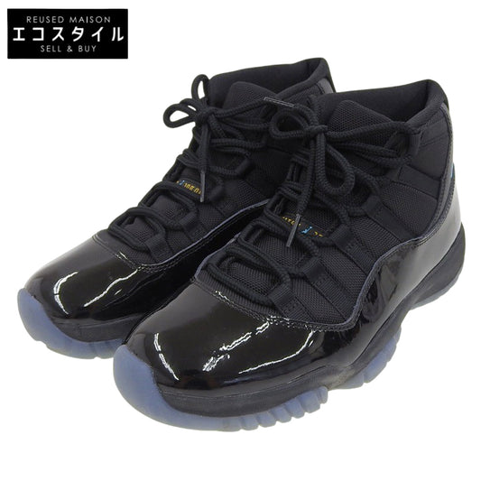 NIKE ナイキ 美品 エアジョーダン11 レトロ ガンマ シューズ メンズ ブラック 28cm CT8012-047 シューズ